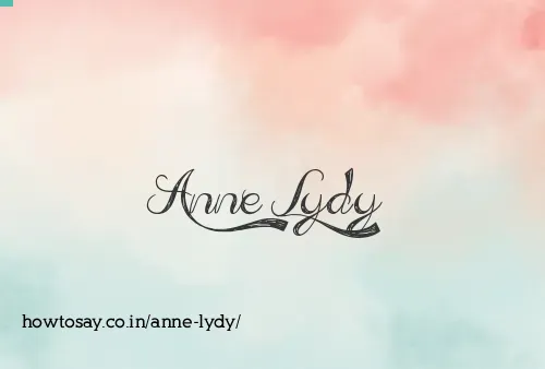 Anne Lydy