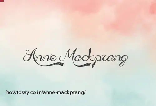 Anne Mackprang