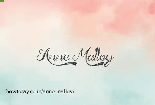 Anne Malloy