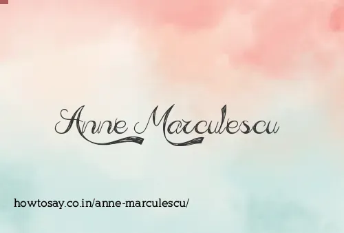 Anne Marculescu