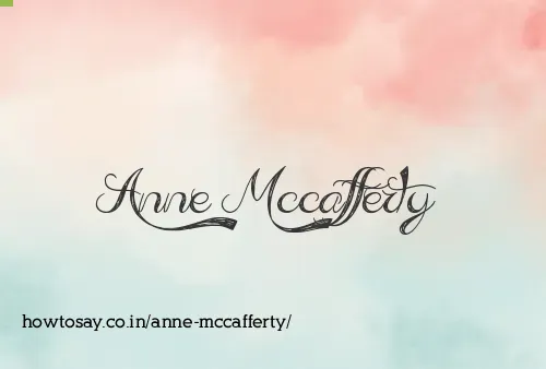 Anne Mccafferty