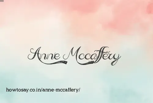 Anne Mccaffery