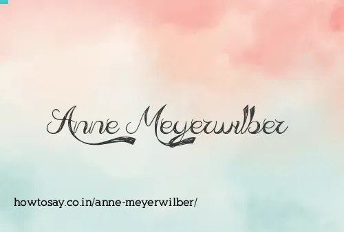Anne Meyerwilber