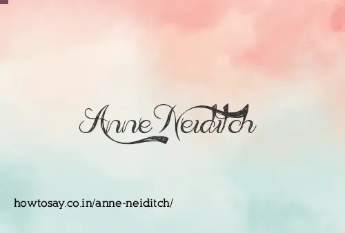 Anne Neiditch