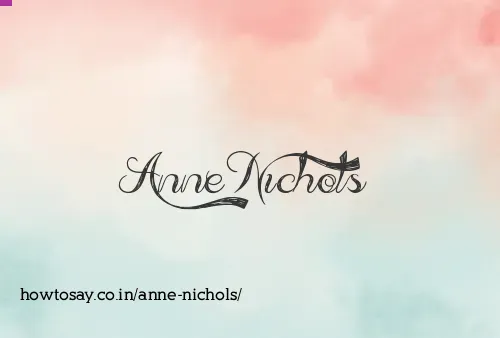 Anne Nichols