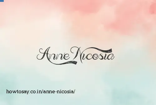 Anne Nicosia