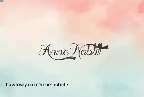Anne Noblitt
