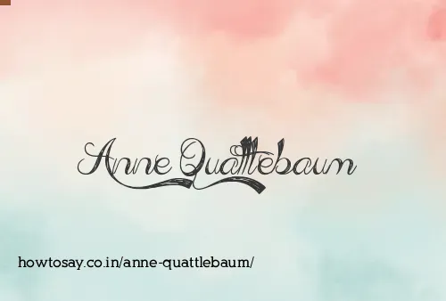 Anne Quattlebaum