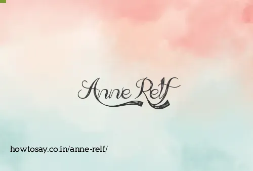 Anne Relf