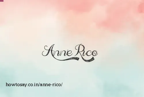 Anne Rico