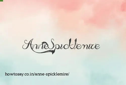 Anne Spicklemire