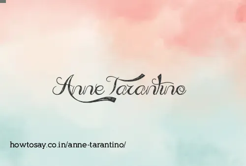 Anne Tarantino