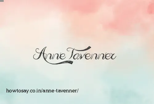 Anne Tavenner