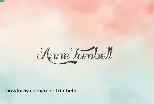 Anne Trimbell