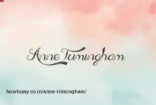 Anne Trimingham