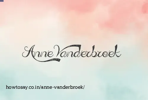 Anne Vanderbroek