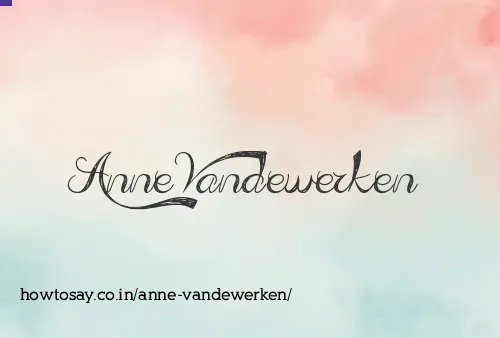 Anne Vandewerken