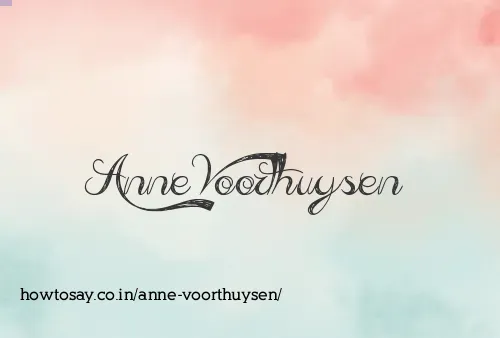 Anne Voorthuysen