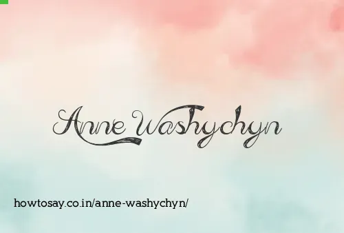 Anne Washychyn
