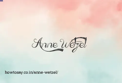 Anne Wetzel