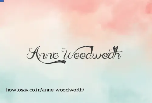 Anne Woodworth