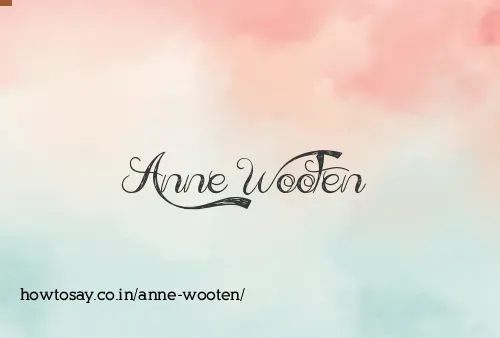 Anne Wooten