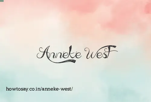Anneke West