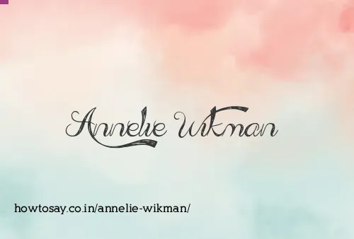 Annelie Wikman