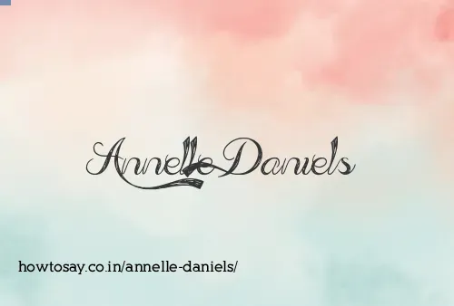 Annelle Daniels