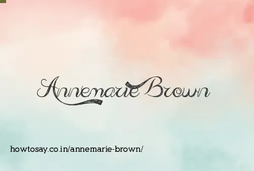 Annemarie Brown