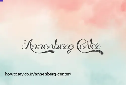 Annenberg Center