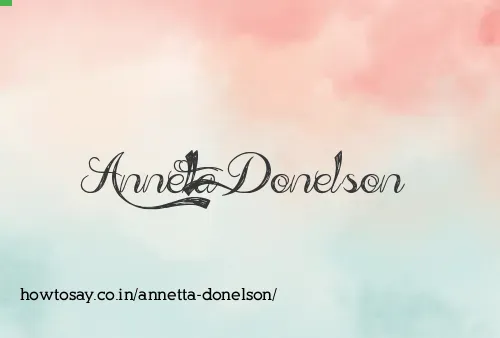 Annetta Donelson