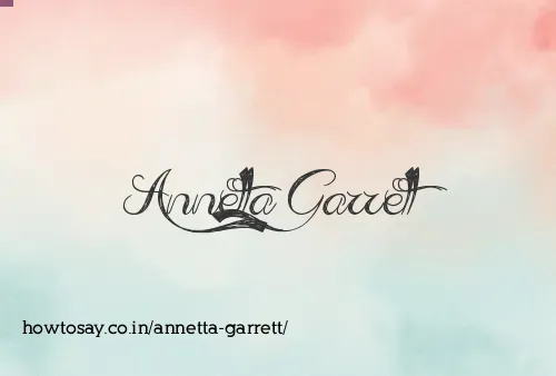 Annetta Garrett