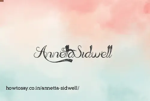 Annetta Sidwell