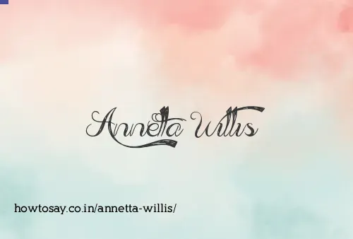 Annetta Willis