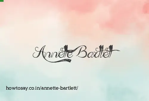 Annette Bartlett