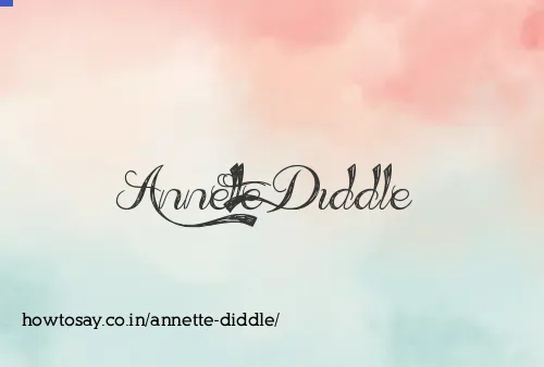 Annette Diddle