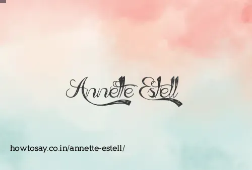 Annette Estell