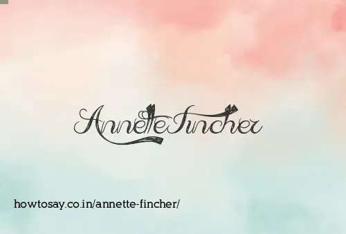 Annette Fincher