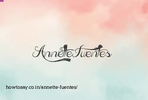 Annette Fuentes