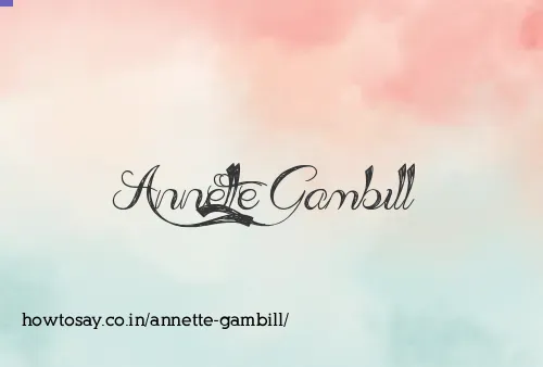 Annette Gambill