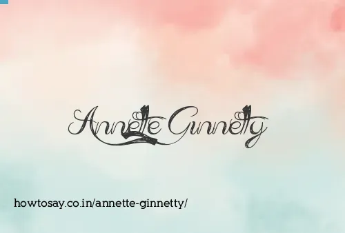 Annette Ginnetty