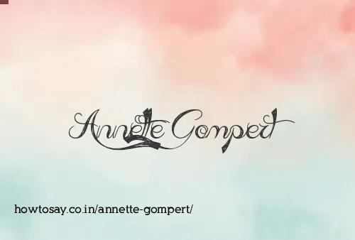 Annette Gompert