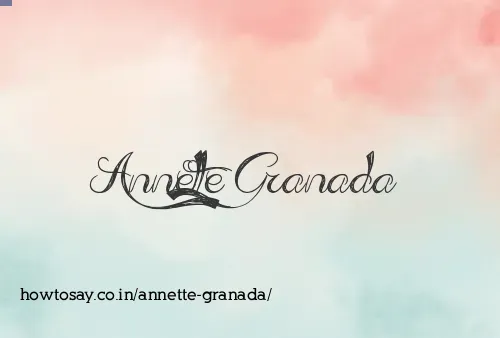 Annette Granada