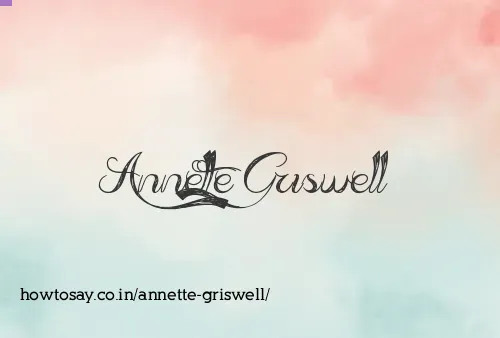 Annette Griswell