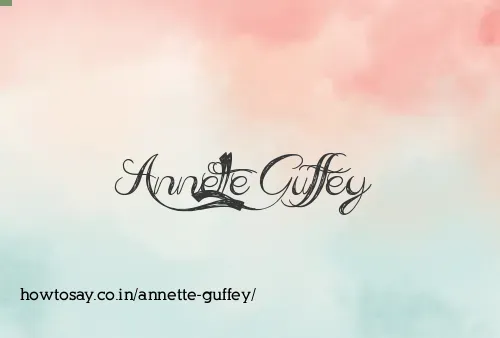Annette Guffey