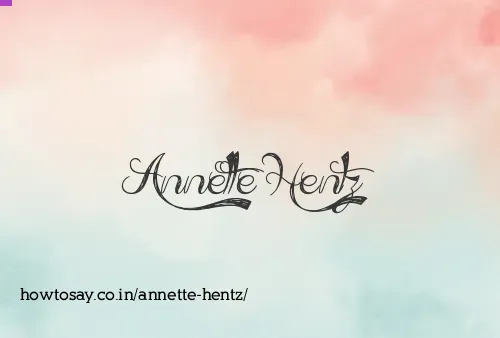 Annette Hentz