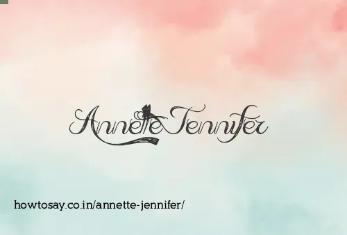 Annette Jennifer