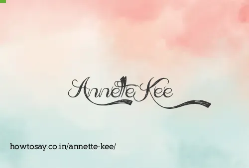 Annette Kee