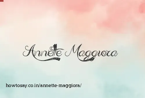Annette Maggiora